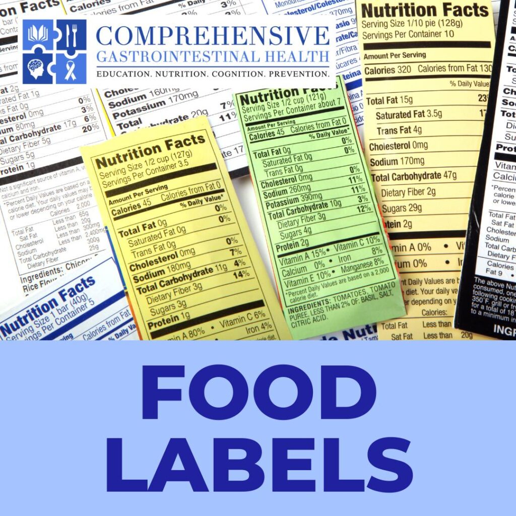 Fall Update on Food Labels