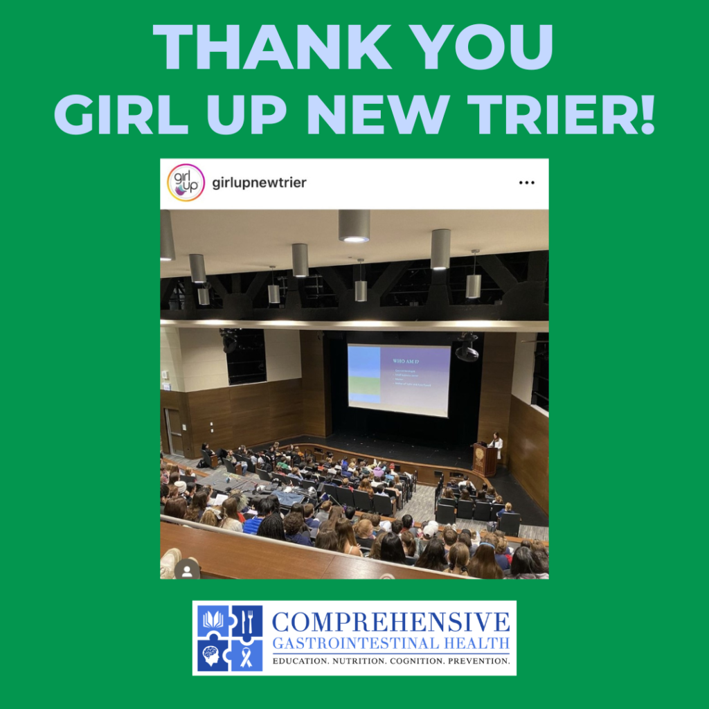 THANK YOU GIRL UP NEW TRIER!