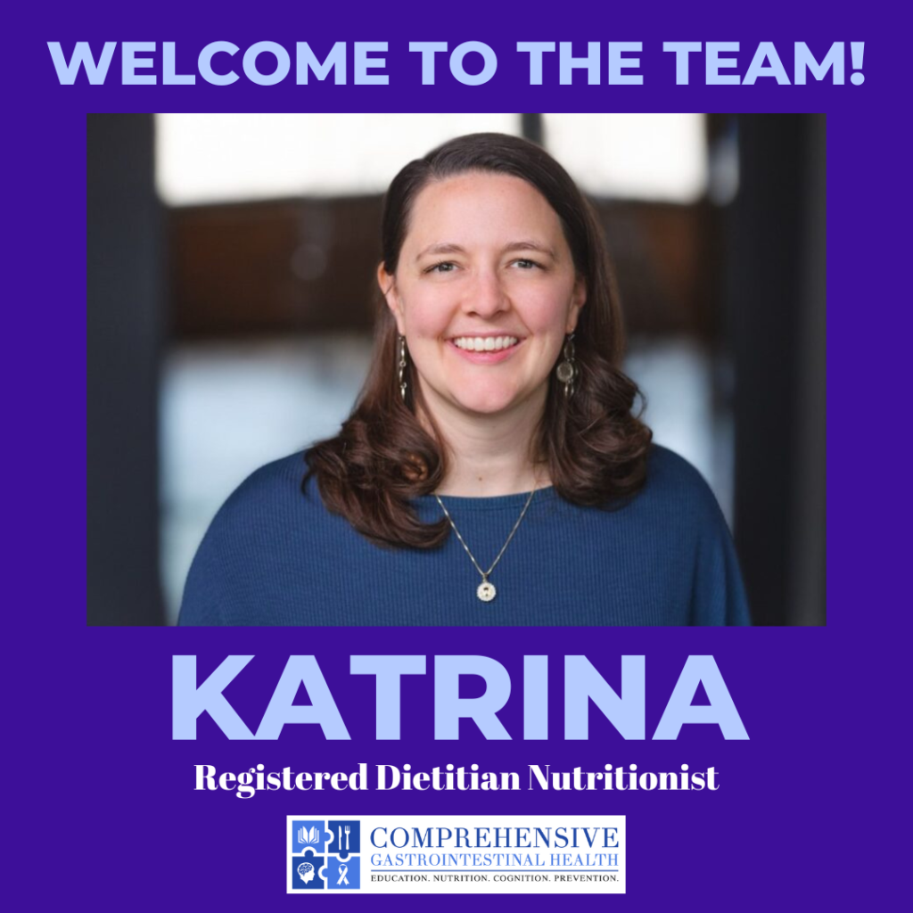 WELCOME TO THE TEAM REGISTERED DIETITIAN KATRINA CHRISTIANSON!