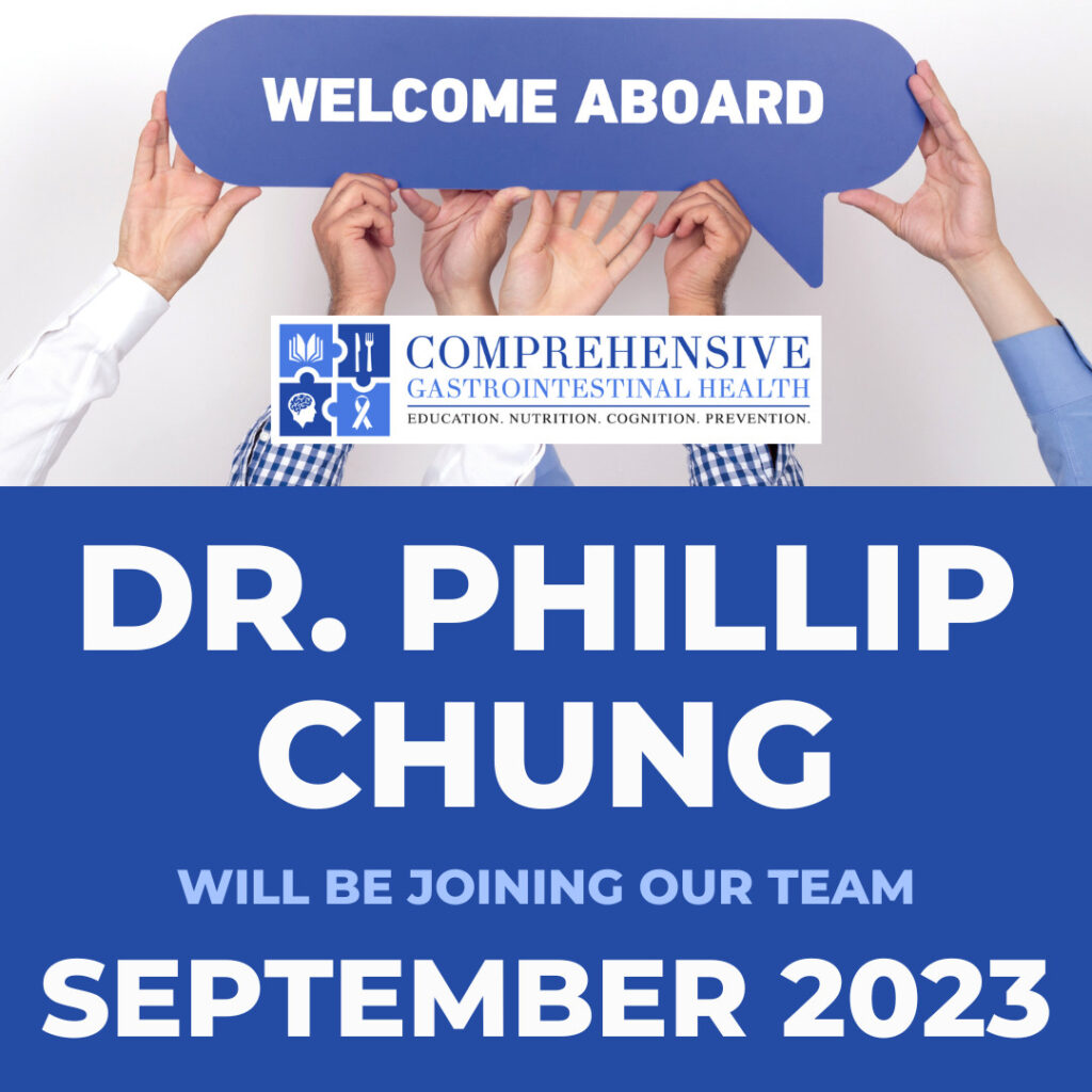 DR. PHILLIP CHUNG Starts in September!