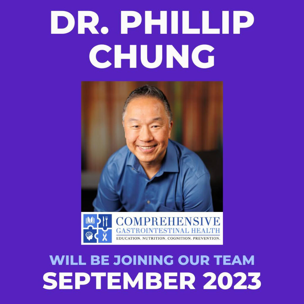 We Are Thrilled to Welcome DR. PHILLIP CHUNG