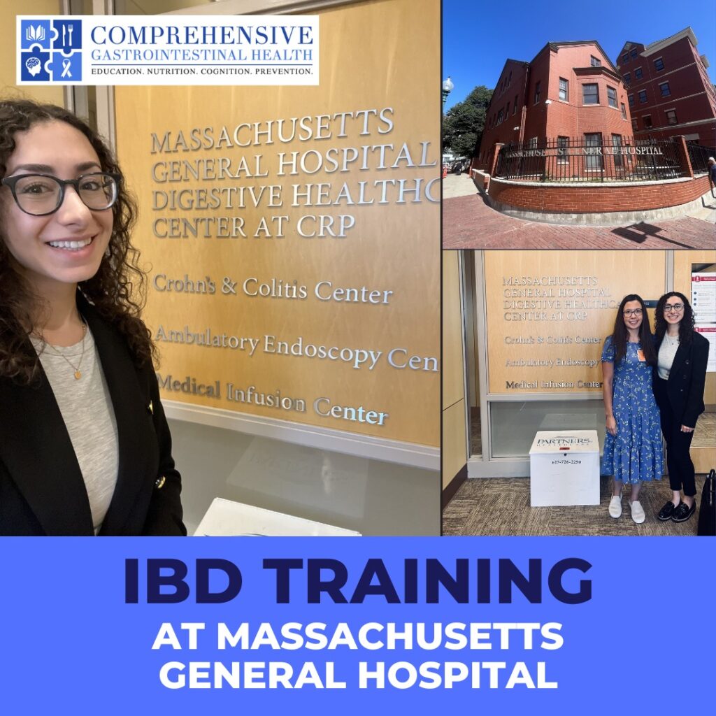 NURSE PRACTITIONER PASCALE DAOU VISITS MASSACHUSETTS GENERAL HOSPITAL FOR SPECIALIZED IBD TRAINING